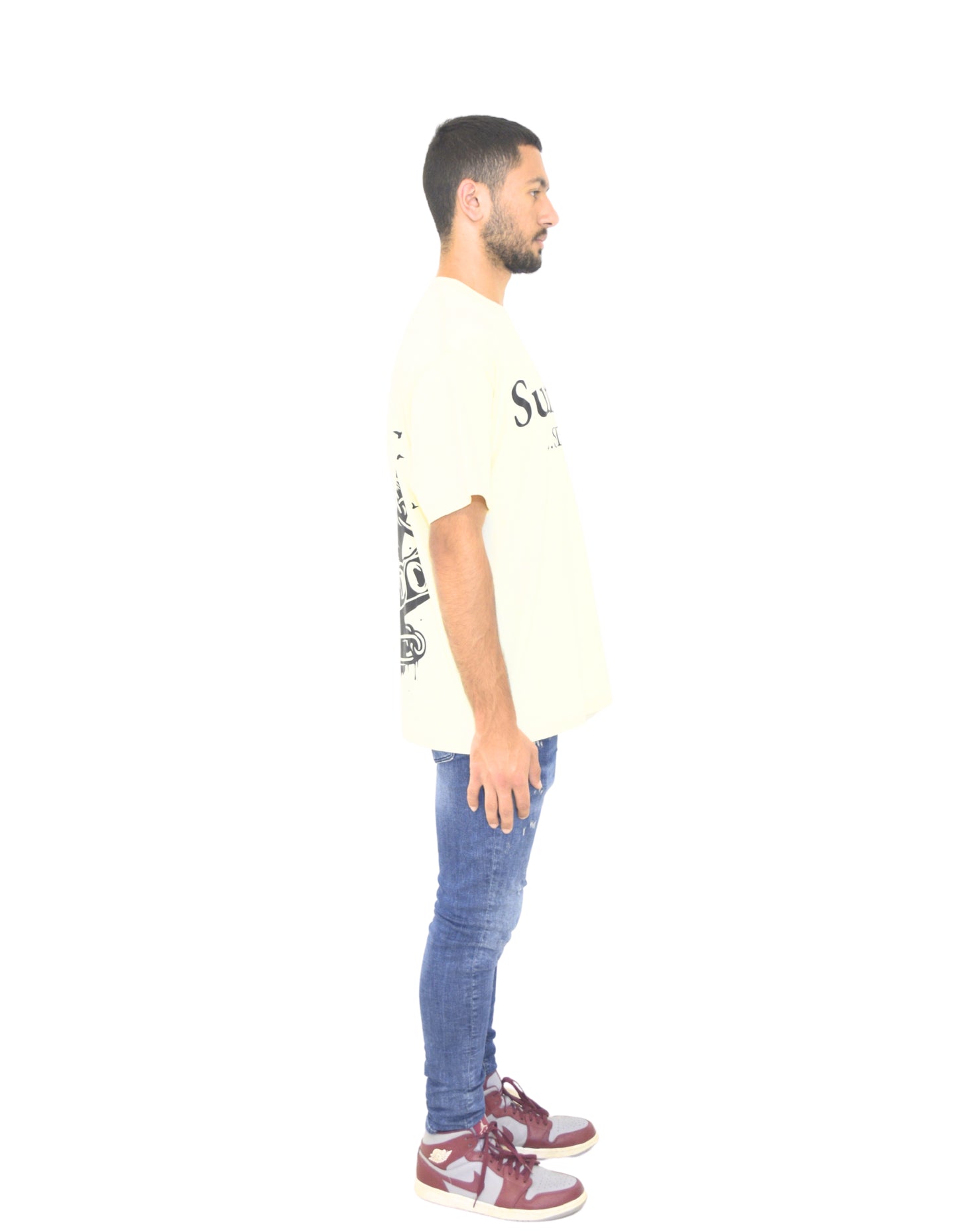 SUNBIRD CREAM FREE CHAIN T-SHIRT