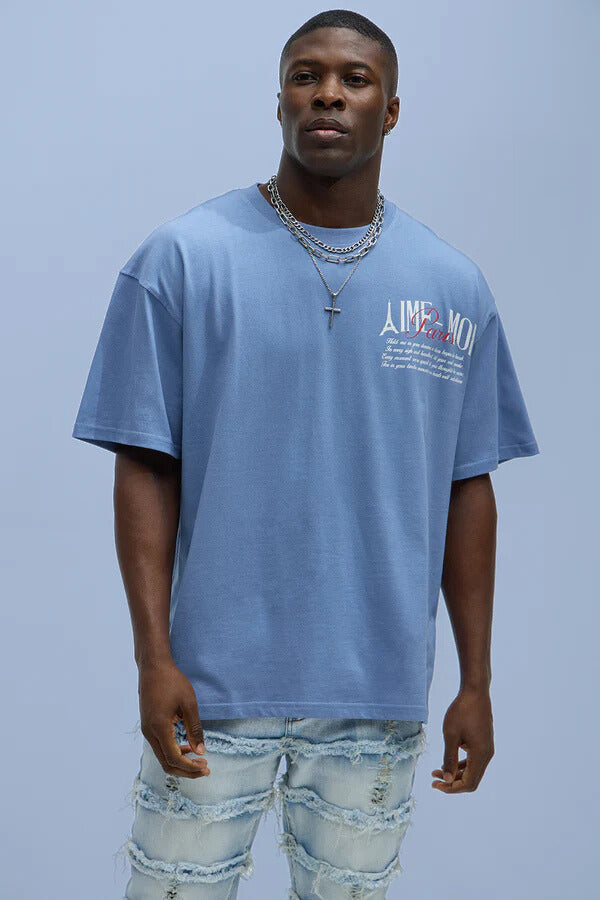 Aime Forever Oversized Short Sleeve Tee