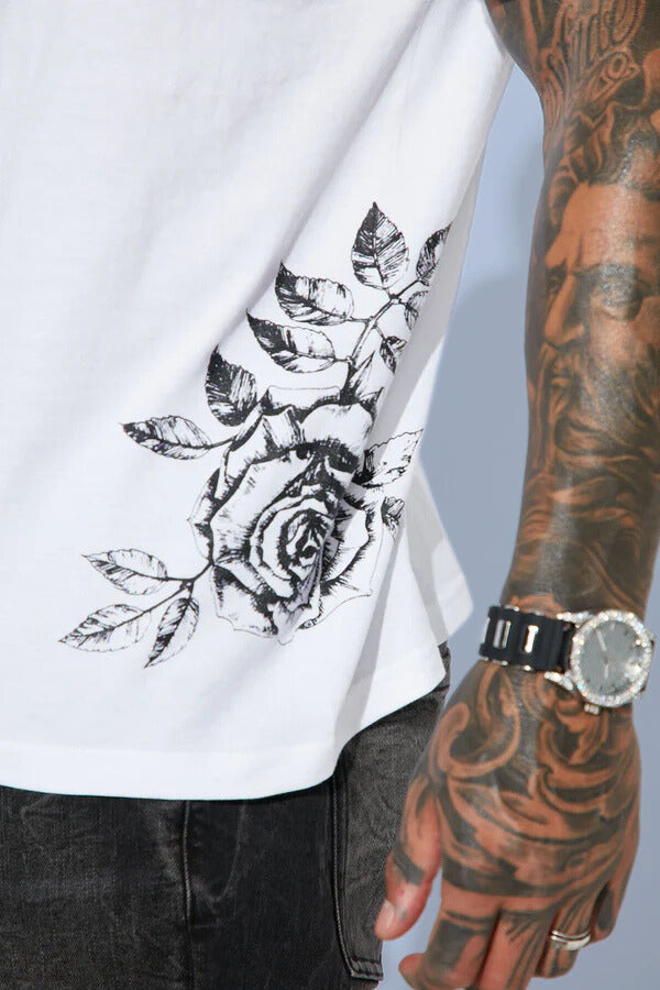 Black Roses Short Sleeve Tee