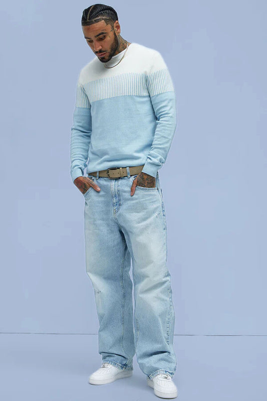 Cross The Line Crewneck Sweater