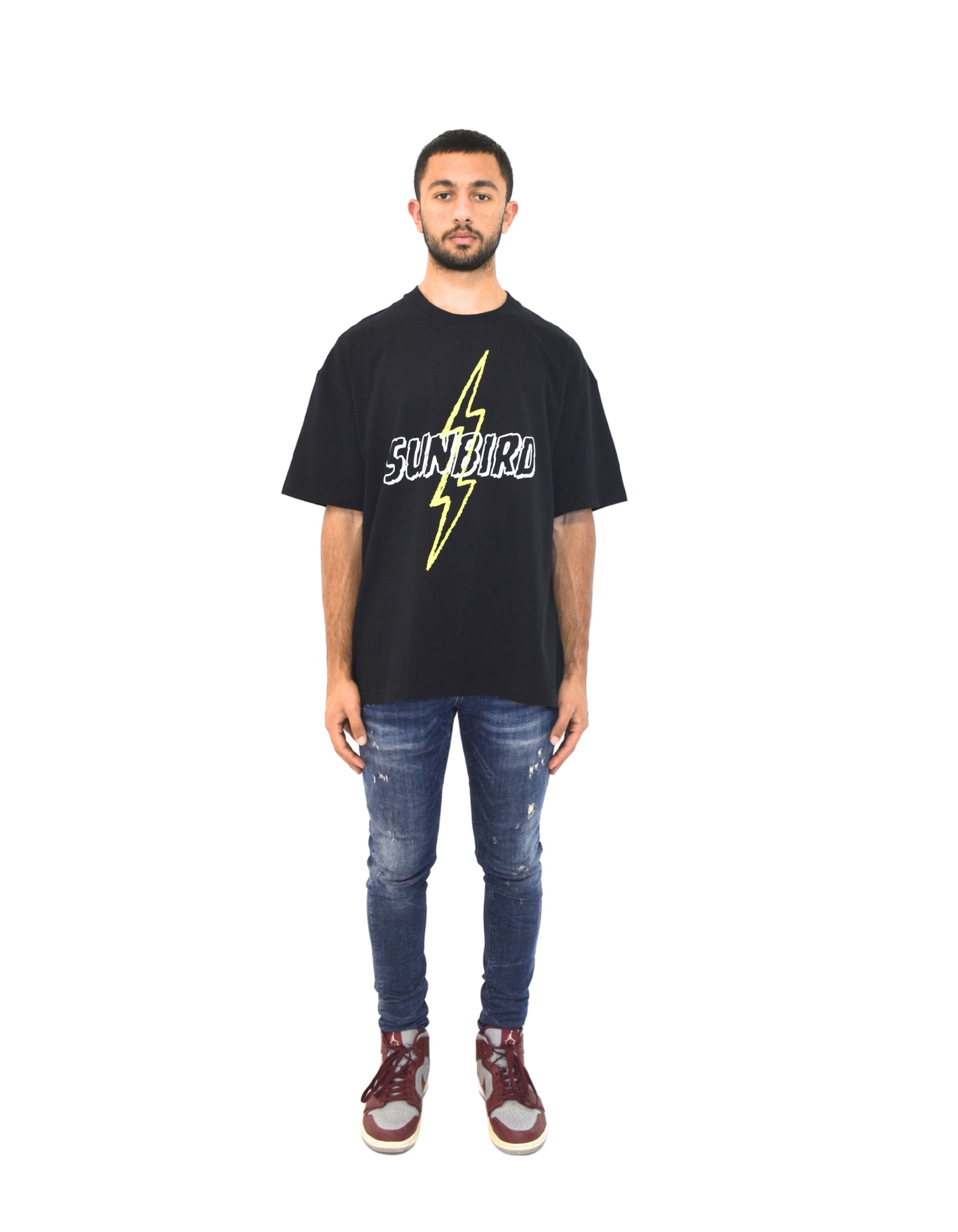 SUNBIRD LIGHTNING BLACK T-SHIRT