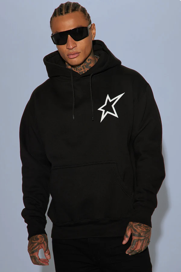 Greater Cause Hoodie - Black