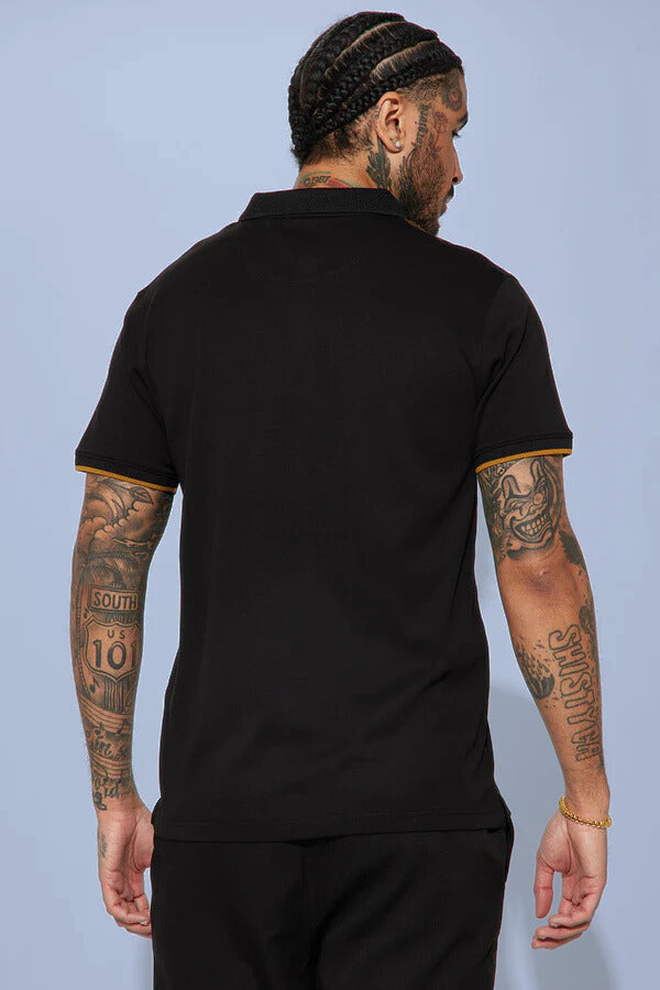Pharaoh Bustdown Polo - Black