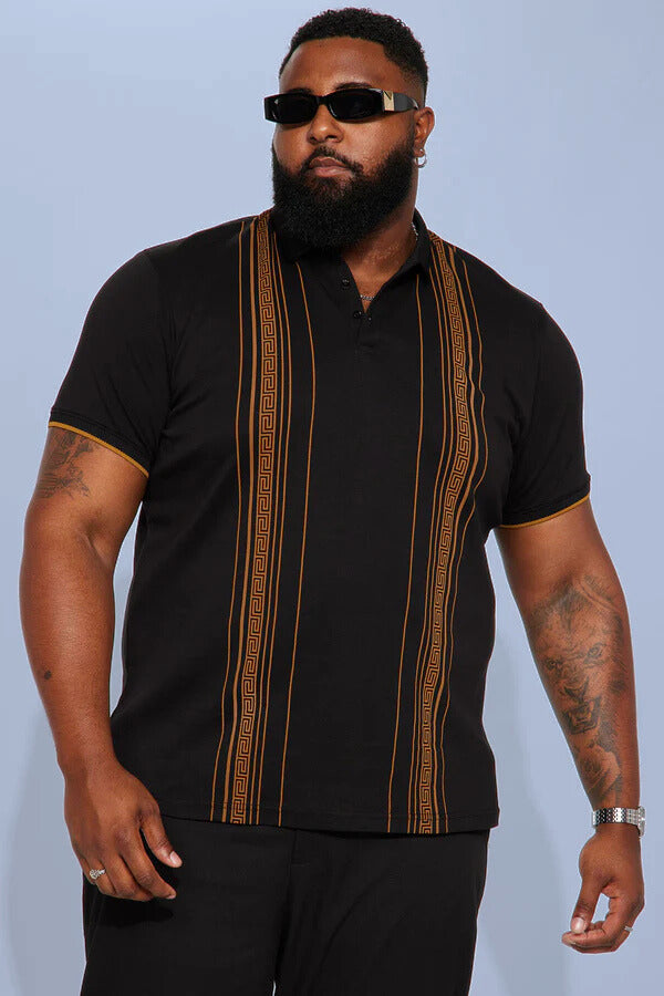 Pharaoh Bustdown Polo - Black