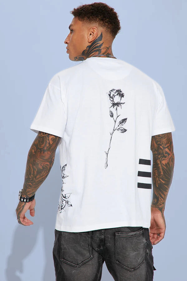 Black Roses Short Sleeve Tee