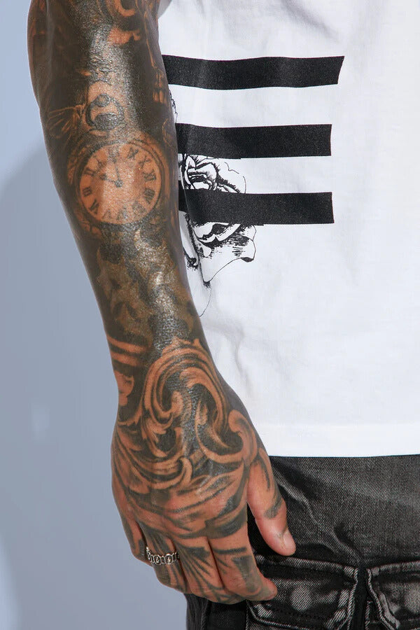 Black Roses Short Sleeve Tee